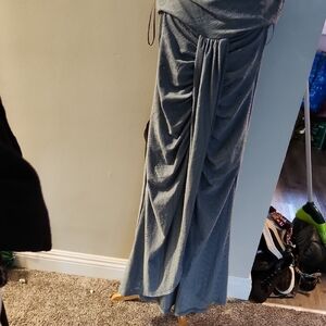 Elegant Blue Women's Skirt